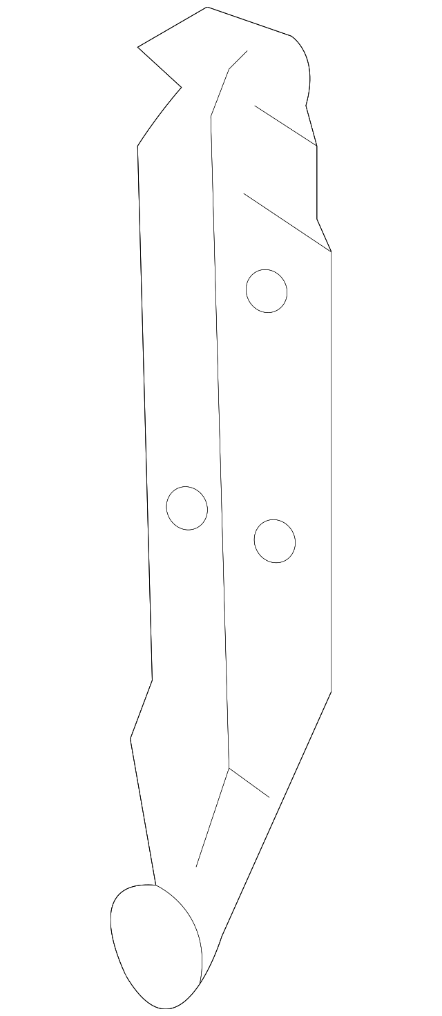 FL3Z-9900374-A Деталь PANEL EXTN, RIGHT