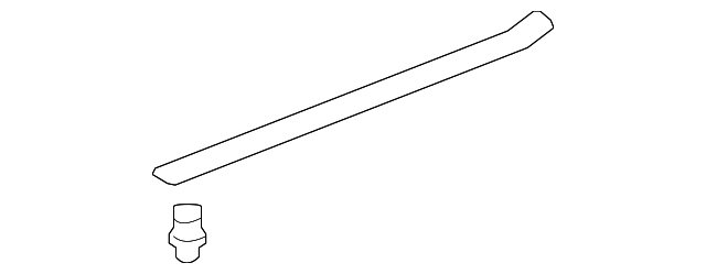 1K3-853-537-C-9B9 Деталь SILL PLATE, LEFT