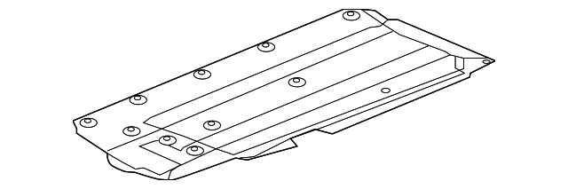 74607-TY2-A01 COVER ASSY., R. FR. FLOOR (LOWER)