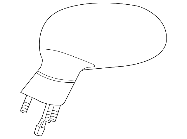 1VX80LCCAA Деталь MIRROR ASSY, RIGHT