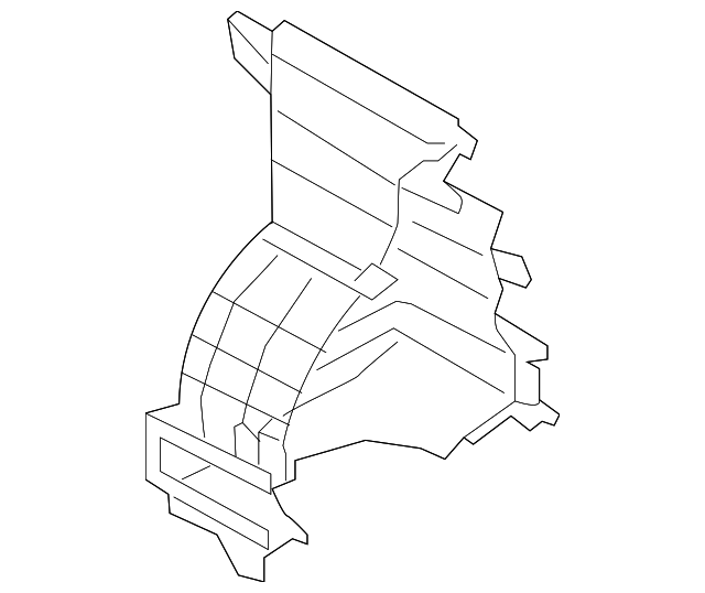 72213FJ020 Деталь UPPER CASE, LEFT