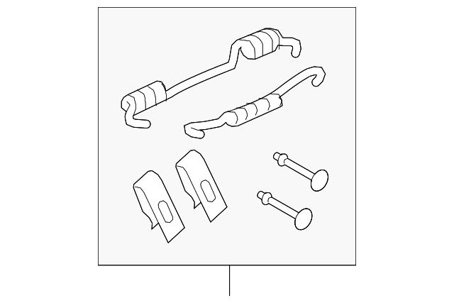 6W1Z-2A225-BA ADJUSTER MOUNT KIT, RIGHT