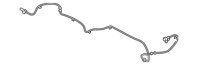AL3Z-2C190-D Деталь ABS SENSOR, LEFT