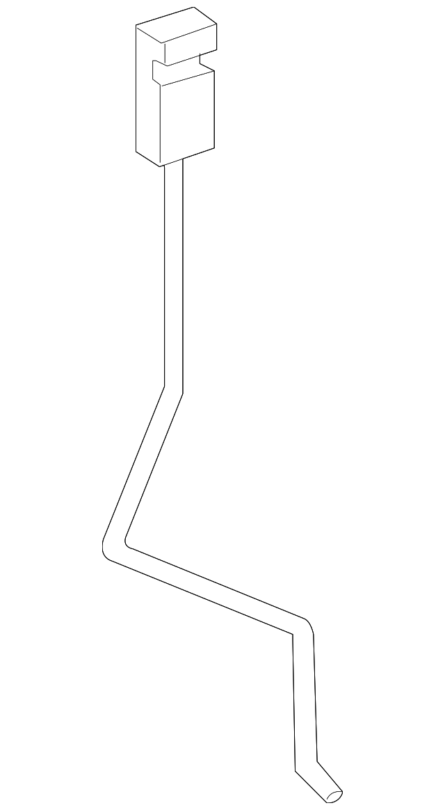 1AS97XDVAA LOCK ROD, LEFT