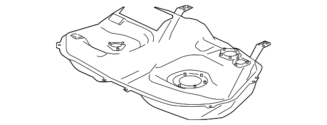 1700A830 Деталь FUEL TANK ASSY