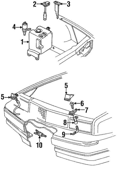 Allante WASHER COMPONENTS