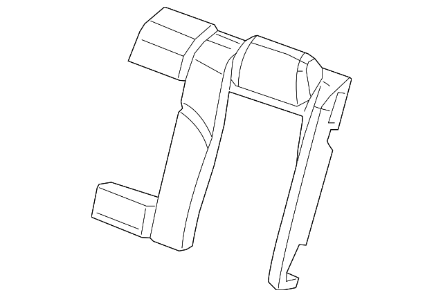 1XC43DX9AA Деталь SEAT BACK COVER, LEFT