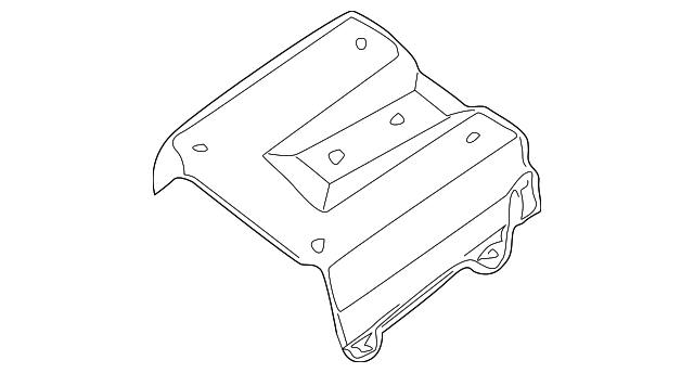 74384-9Z100 Деталь DIAGNOSTIC UNIT BRACKET