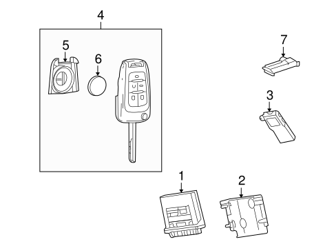 LaCrosse KEYLESS ENTRY COMPONENTS