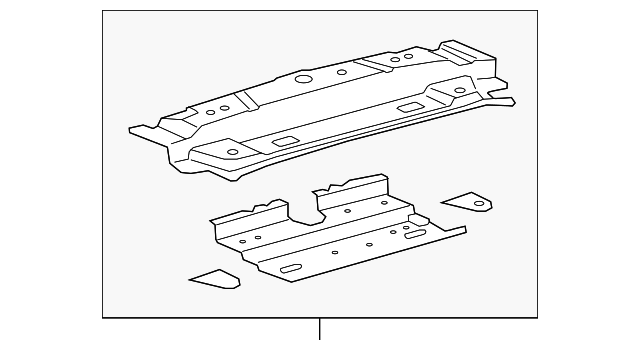 FT4Z-5841302-A Деталь REAR HEADER