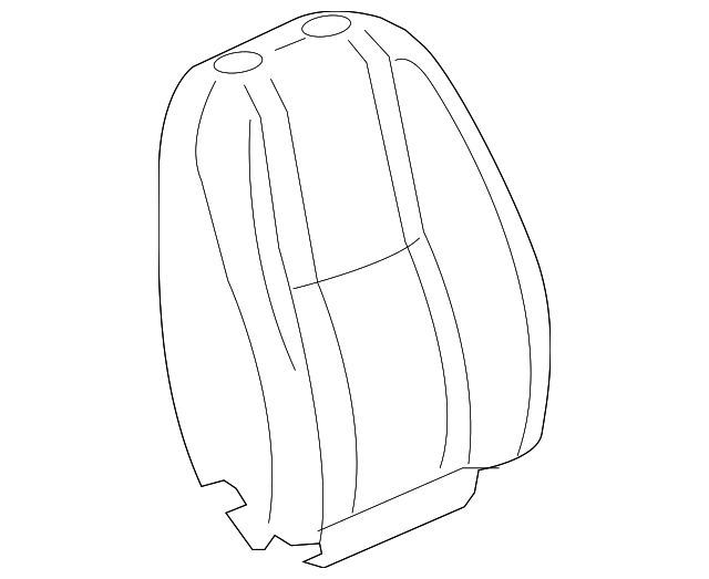 20758023 Деталь SEAT BACK COVER
