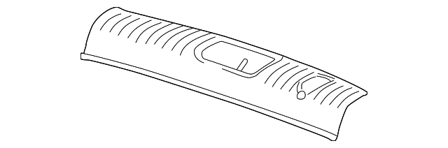 RJ37BDAAH Деталь SCUFF PLATE