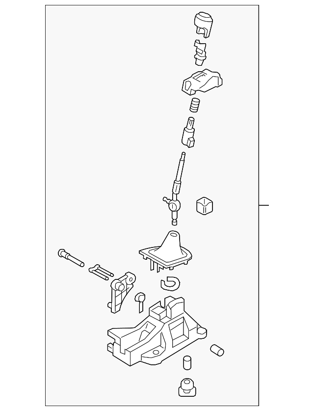 43700-1W200 Деталь SHIFTER ASSY
