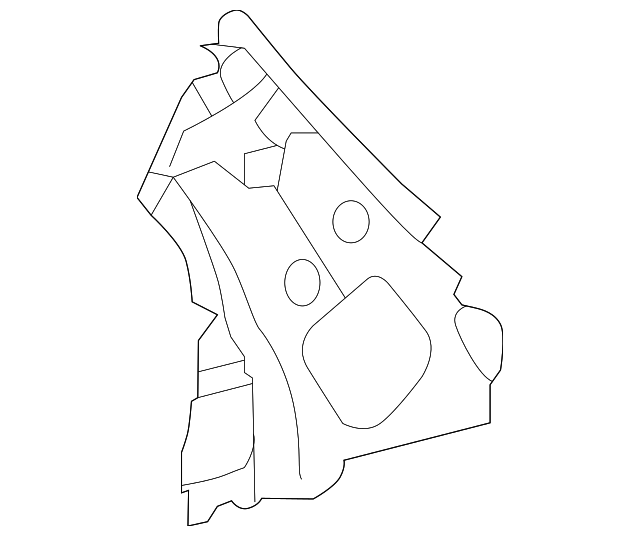 61731-52240 Деталь INNER PILLAR, RIGHT