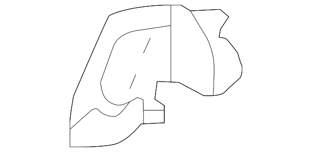 61691-52010 Деталь REINFORCEMENT, RIGHT