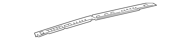 55981-02300-C0 Деталь DEFROSTER GRILLE