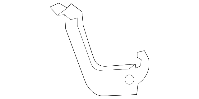 55377-02060 Деталь REINF BEAM UPPER BRACKET, LEFT