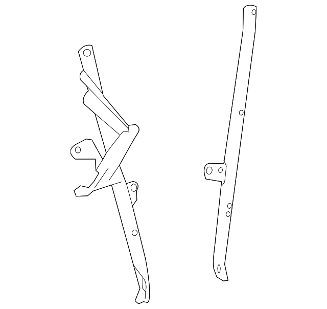 55306-02450 Деталь CENTER BRACE, LEFT
