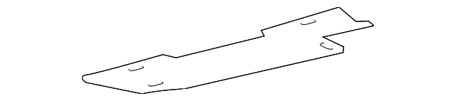 55356-02220 Деталь UPPER CRASH PAD CUSHION