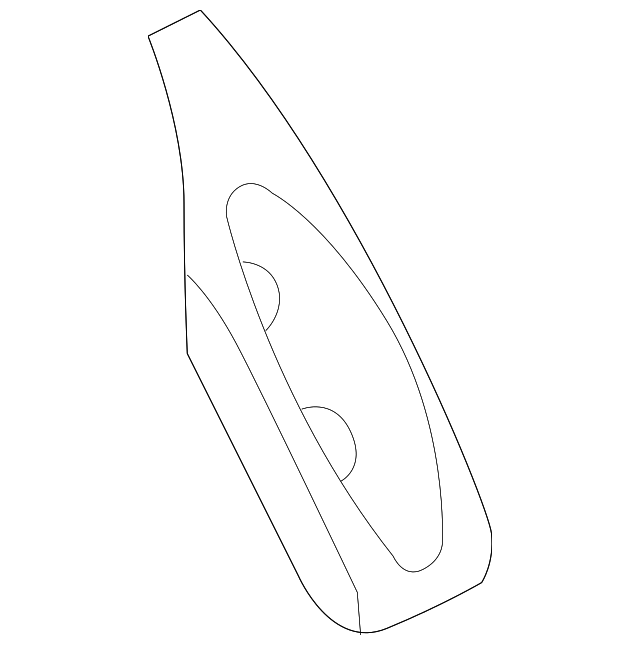 51-43-1-515-455 Деталь FOOT REST