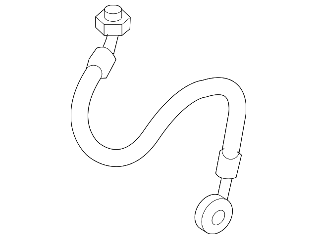 90947-02E03 BRAKE HOSE, LEFT