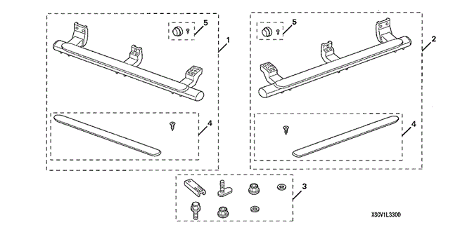 ACCESSORIES/SIDE STEPS (1) for 2004 Honda ELEMENT #1