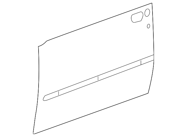 55396994AA Деталь OUTER PANEL, RIGHT