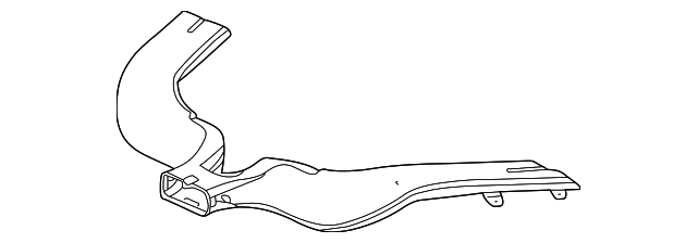15856793 Деталь REAR DUCT