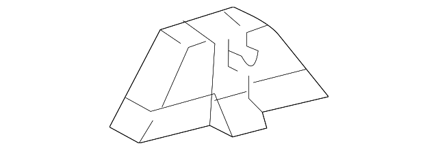 52115-0C010 Деталь BUMPER COVER SIDE SUPPORT, LEFT