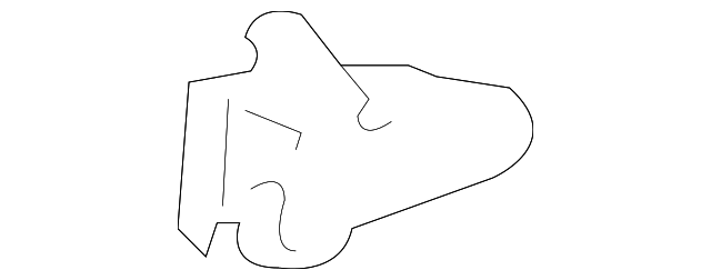 52522-0C010 Деталь BUMPER FILLER RETAINER, RIGHT