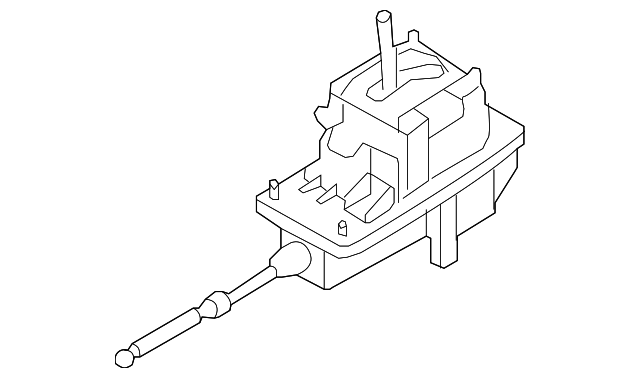8E1-713-105 Деталь SHIFTER ASSY