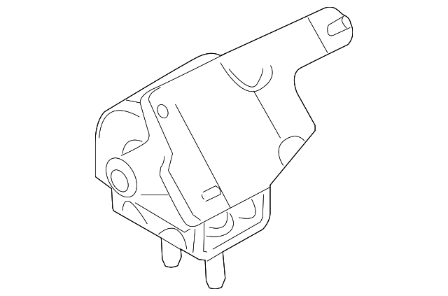 AL3Z-6038-F Деталь MOTOR MOUNT, RIGHT