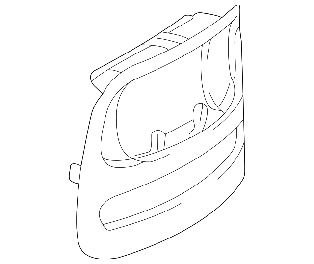 84613-26000-YD Деталь REAR TRIM PANEL