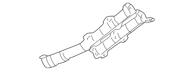 205301W201 Деталь HEAT SHIELD