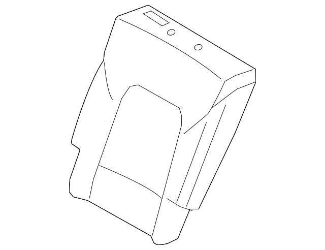 89360-1U710LAC Деталь SEAT BACK COVER