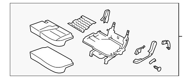 89100-1U720LAW Деталь CUSHION ASSY