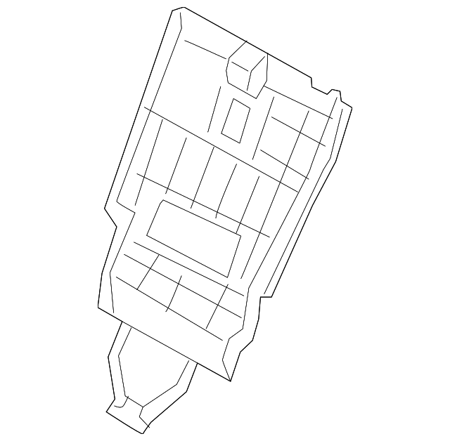 89340-4Z000RYN Деталь SEAT BACK PANEL