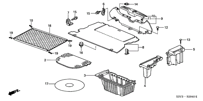 INSIGHT TRUNK LINING