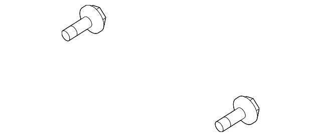 N-102-329-04 Деталь CROSSMEMBER BOLT, LEFT