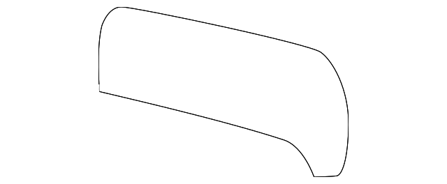 91039AC090 Деталь GLASS, LEFT