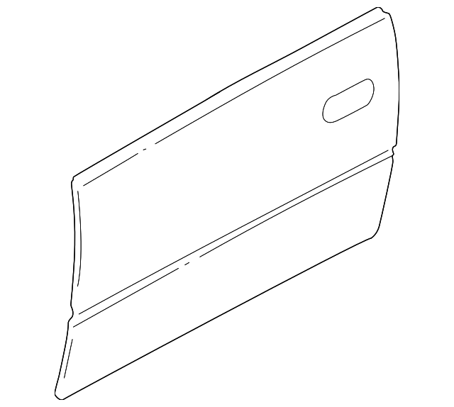 61150FA001 Деталь DOOR SHELL, RIGHT
