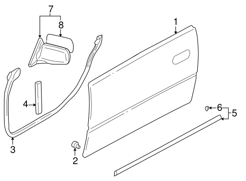 Impreza DOOR & COMPONENTS
