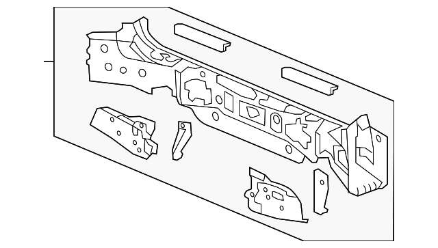 66100-TX4-306ZZ Деталь PANEL, RR.