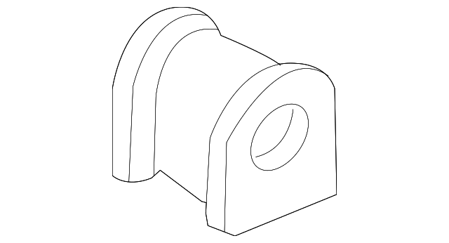 48815-58010 Деталь STABILIZER BAR BUSHING, RIGHT