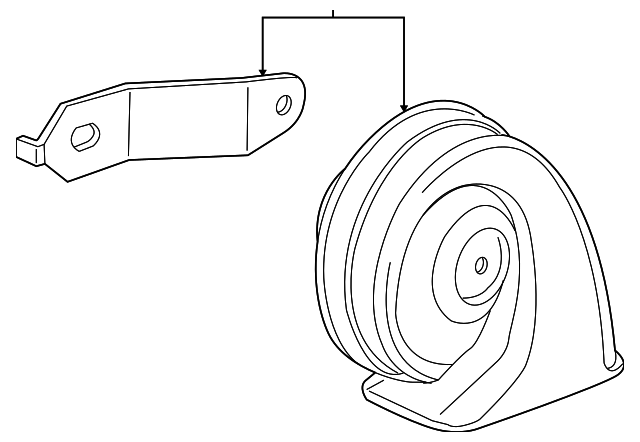 3850078J01 Деталь HORN