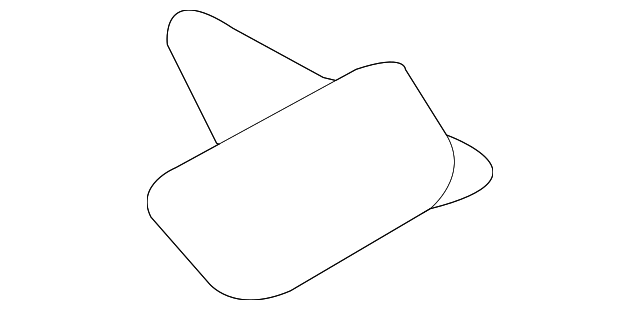 64827-52070 Деталь LIFT GATE GLASS CLIP, RIGHT