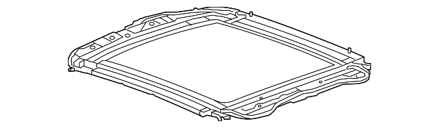 20774677 Деталь SUNROOF FRAME