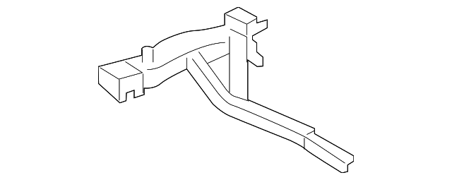 212-885-27-14 Деталь BUMPER COVER LOWER BRACKET, LEFT