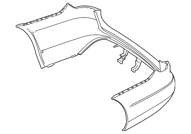 212-880-51-40-9999 Деталь BUMPER COVER