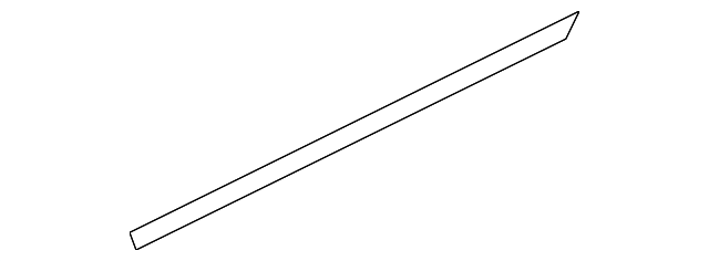 80821-1AA0A BELT MOLDING, LEFT